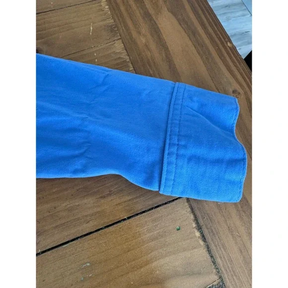 Charter Club Petite Blue Denim Jacket Stretch Cotton Trucker Coat PL Womens - Picture 2 of 14